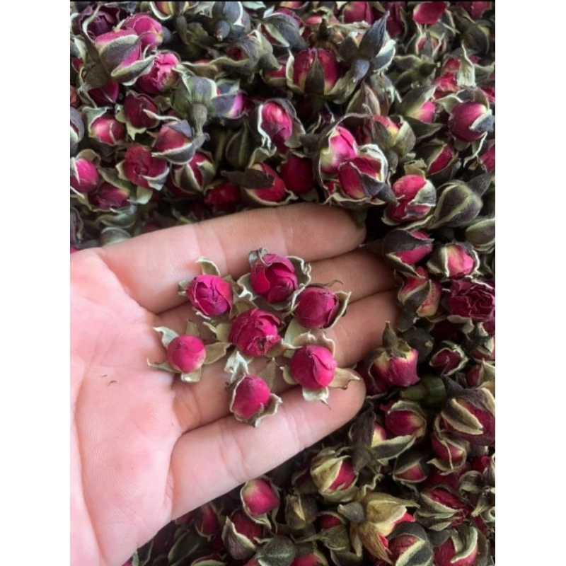 Trà Nụ Hồng sấy khô thượng hạng loại 1 cực kì thơm ngon đẹp y hình