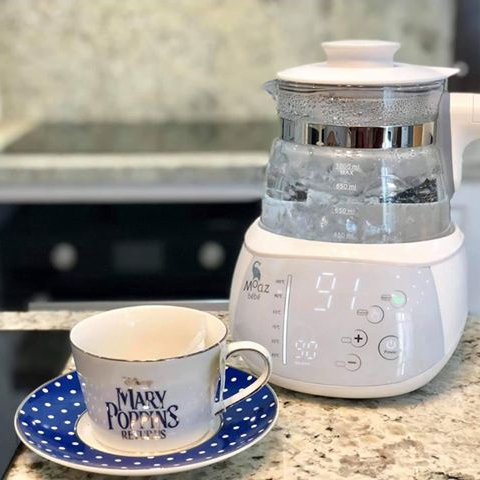 Bình lẻ của bình đun nước pha sữa thông minh khử clo giữ nhiệt 24h Moaz Bé Bé MB002