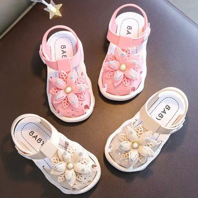 Dép Sandal Trẻ Em, Dép Đế Mềm, Dép Công Chúa, Dép Đẹp Thời Trang Cho Bé Gái 9 Tháng - 3 Tuổi