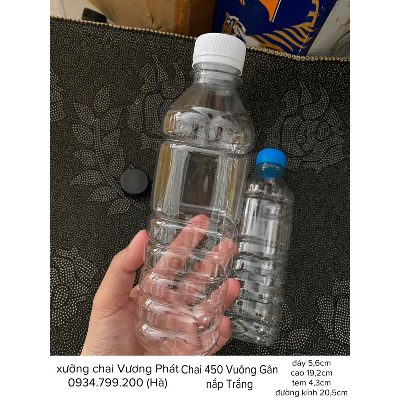 Combo100 Chai 450ml/500ml tròn đựng sữa đậu nành, nước cam