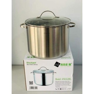 Nồi luộc gà inox 304 cao cấp Arber sz 28cm