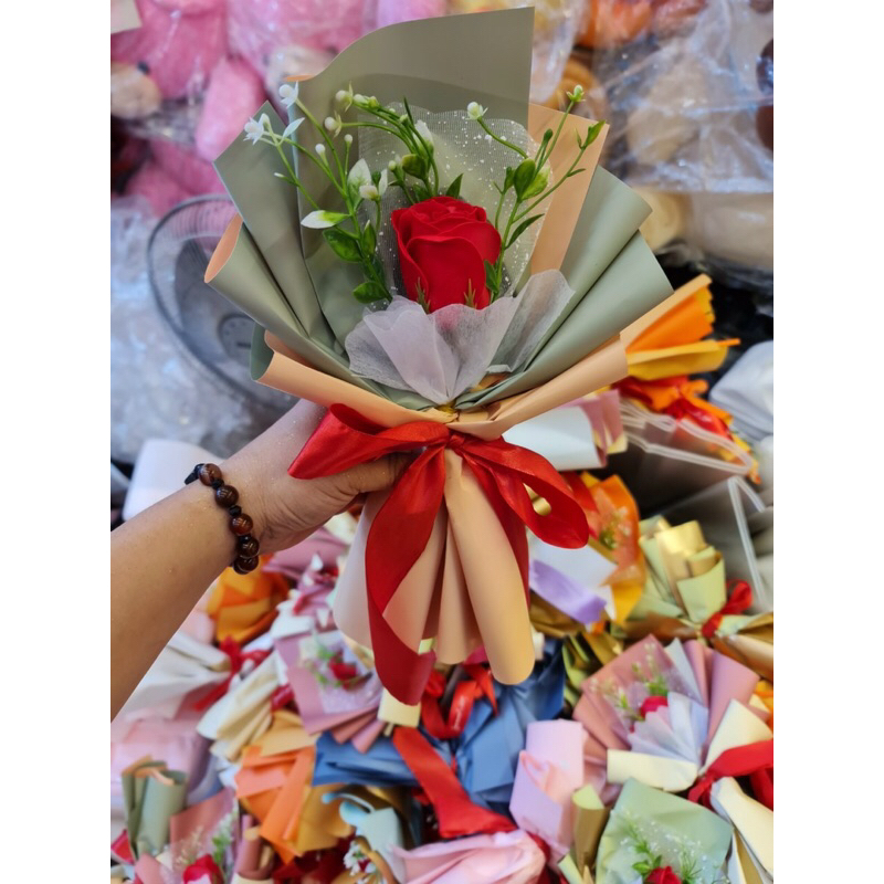 Bó hoa sáp 1 bông