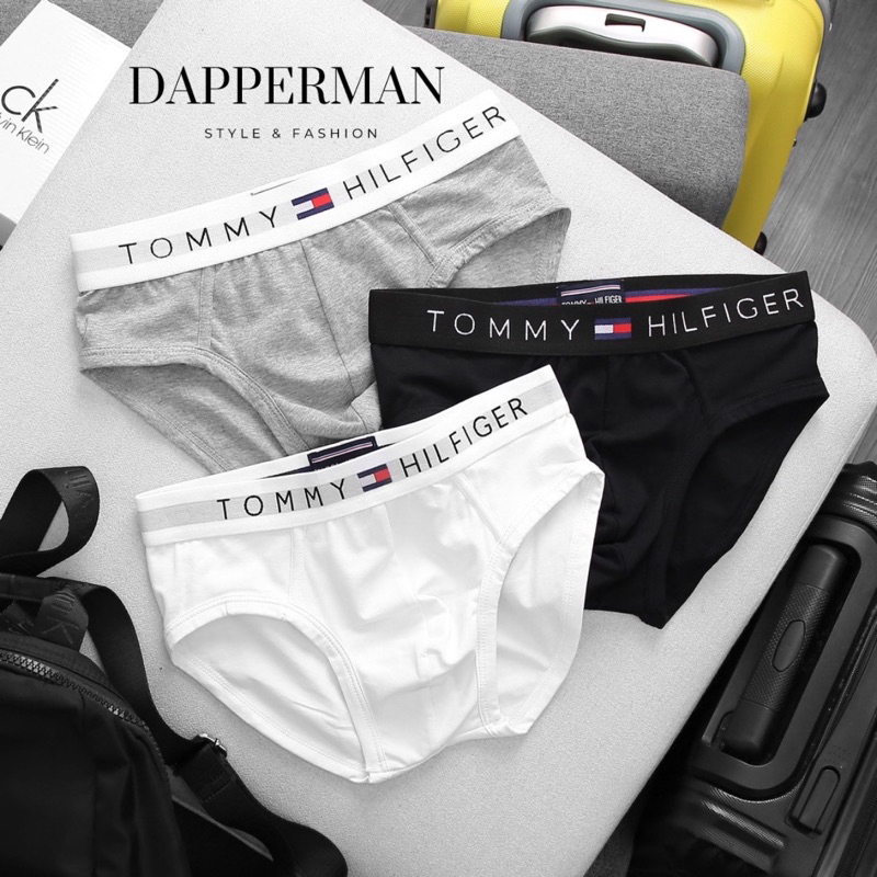 Combo 3 quần tam giác TM cotton thiên nhiên cao cấp kháng khuẩn DAPPERMAN