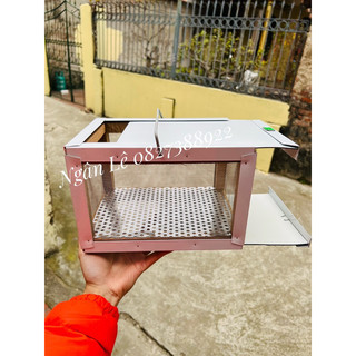 Hộp nuôi dế , cào cào, châu chấu cho chim