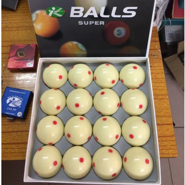 Bóng Cái Bida Lỗ Super Ball - Bóng Cái Bi-a 6 Chấm Kích Thước 56,5 MM