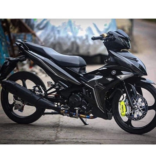 Tem rời ex 150 y16zr đen phối xám trắng