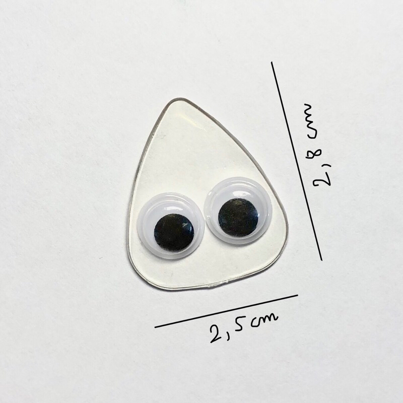 Pick Guitar Móng gảy Phím Gảy đàn guitar ukulele acrylic gắn đôi mắt KEO GD