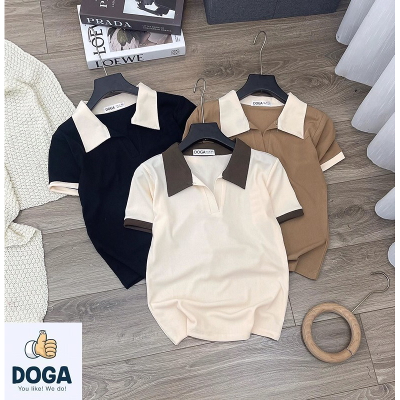 Áo thun Polo nữ  có giãn 4 chiều 146