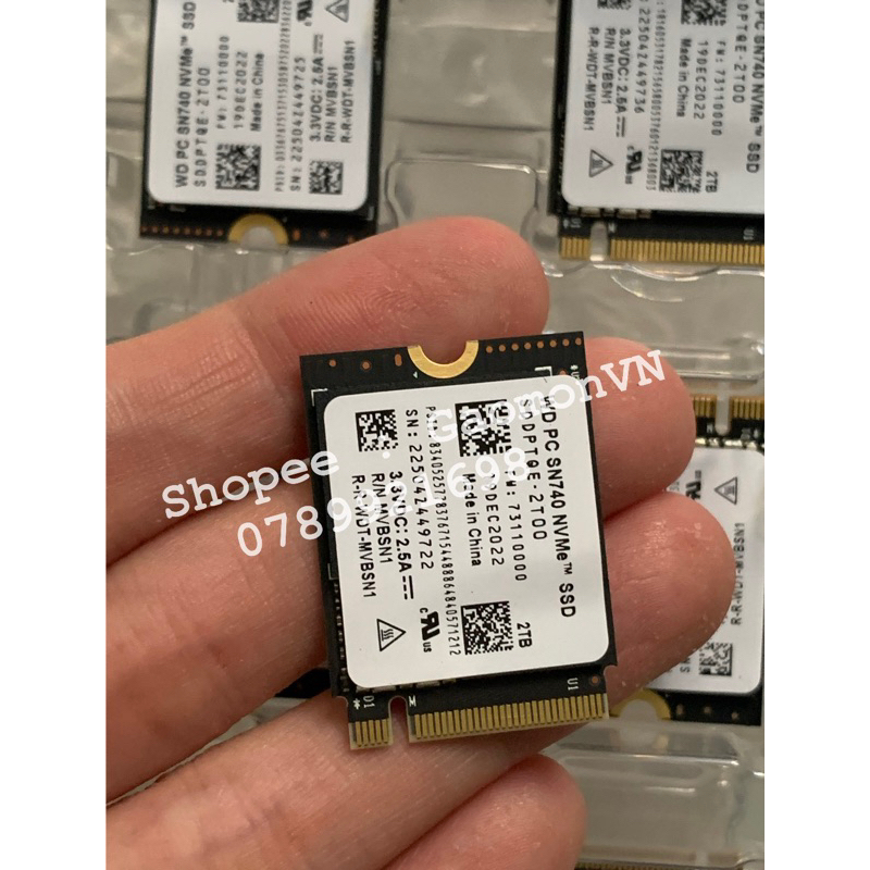 SSD SN740 1TB - 2TB Dành Cho Máy Tính, Steam Deck