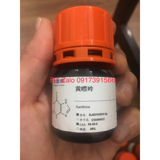 Hoá chất xanthine - cas 69-89-6 - 98% lọ 5g