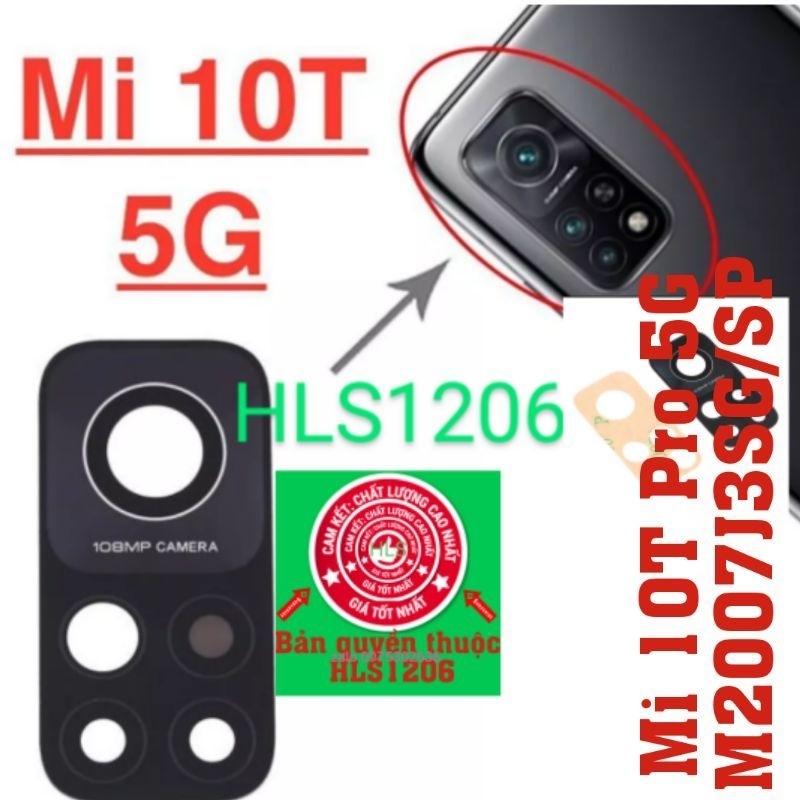 Kính camera Xiaomi Note 10 / note 10s /note 10 5G/ 10T pro /10 pro 5G 10 Prime chính hãng