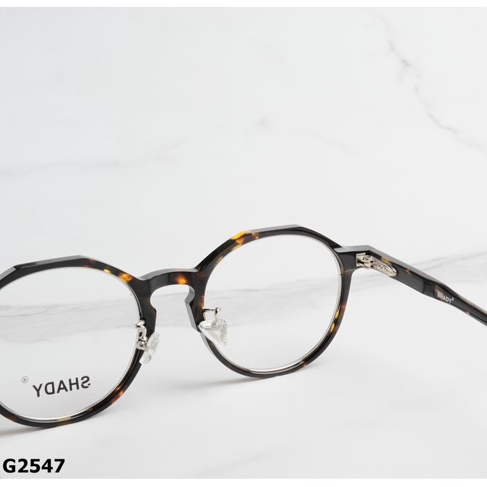 Gọng Kính Cận Nhựa Acetate Shady Unisex G2547 (Nhiều Màu)