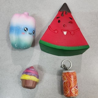 squishy combo hàng lỗi chủ yếu mua về tái chế lại thành handmade ( đọc kĩ mô tả và chọn ngẫu nhiên)