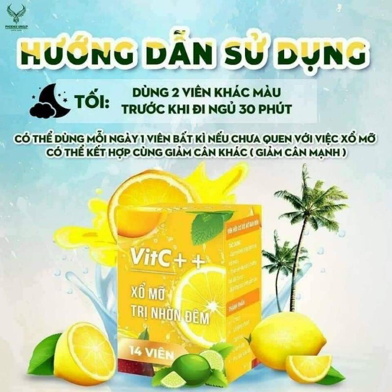 Viên Xổ Mỡ Ban Đêm VitC++ Có Team Chính Hãng