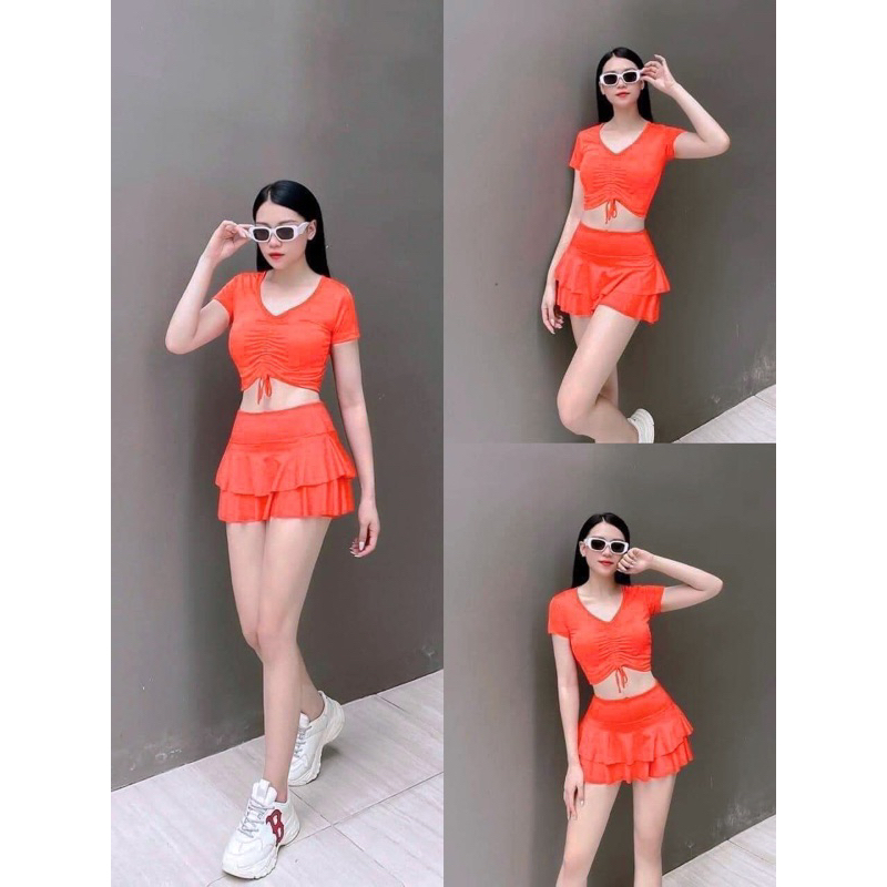 đồ bơi 2 mảnh, váy dễ thương