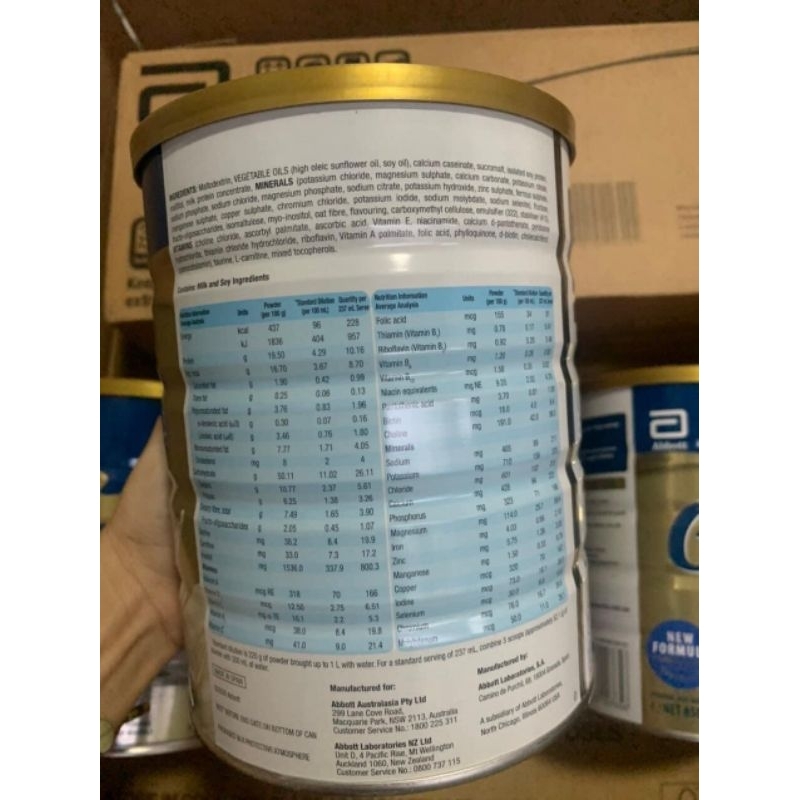 Sữa tiểu đường Glucerna hàng Chuẩn Úc, date 2025