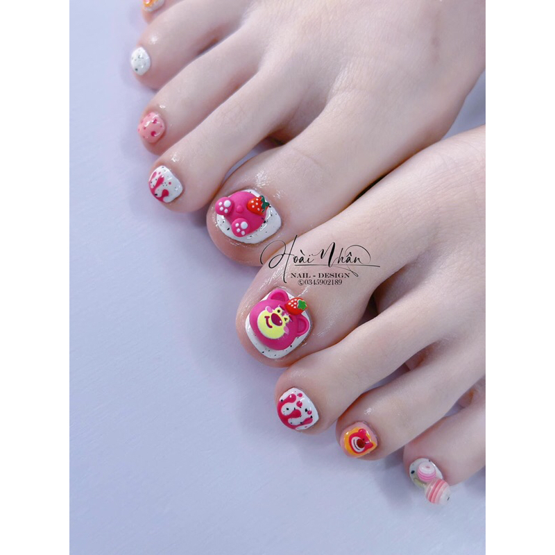 Sét Phụ Kiện Gấu Dâu