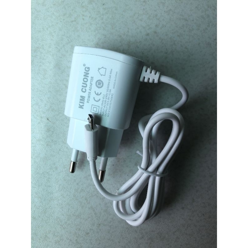 Cóc sạc Kim Cương liền dây KMG812 chuôi micro 8600