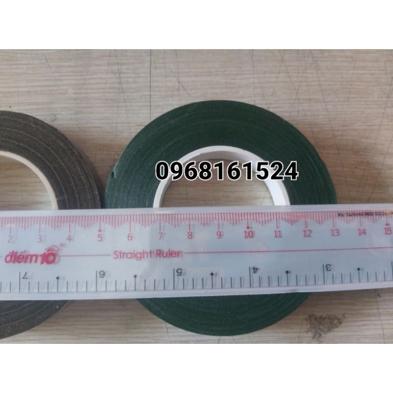 BĂNG KEO XANH QUẤN THÂN HOA - SÁP QUẤN CÀNH CÓ KEO SẴN