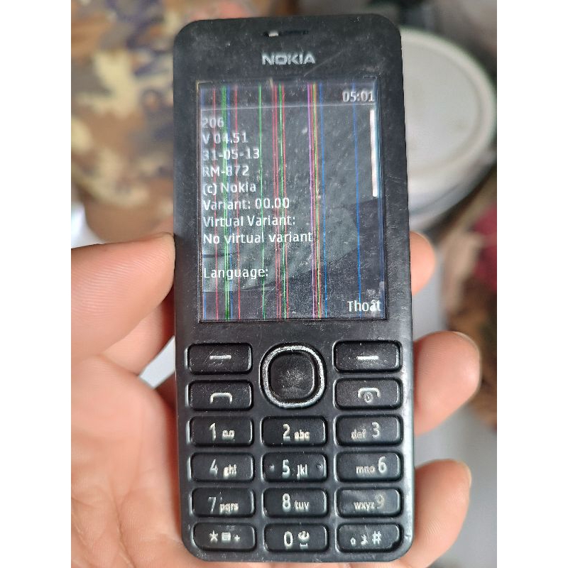 Xác điện thoại Nokia 206