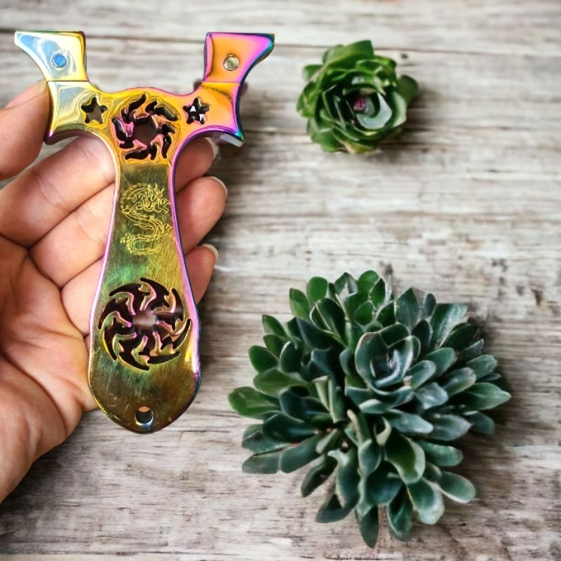 Hai sao nhật nguyệt full titan+tặng dây hãng+lục giác