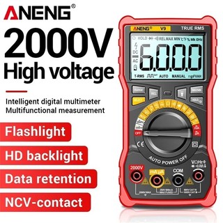 Đồng hồ vạn văng kỹ thuật số điện tử aneng v9 mới 2023 đo điện áp 2000v