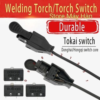 Công tắc mỏ hàn tig, mỏ cắt plasma_Công tắc súng hàn Tig có dây