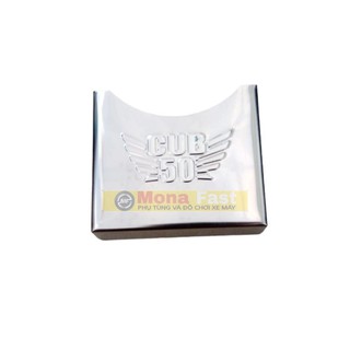 Nắp đậy trên pô e cub 81 inox