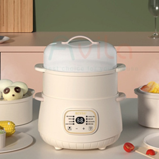 Nồi hầm chậm và nấu cách thủy Bennix BN-10SLC, hàng chính hãng bảo hành 24 tháng