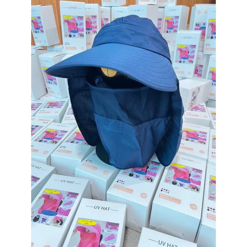 MŨ 4 in 1 𝗖𝗛𝗢̂́𝗡𝗚 𝗡𝗔̆́𝗡𝗚 𝗨𝗩 NHẬT BẢN 99% taiyo_vn