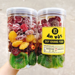 Mứt Omai MIX Vị (ĐÀO VÀNG, ĐÀO XANH, ĐÀO HỒNG, KIWI..) - Hộp 500gr