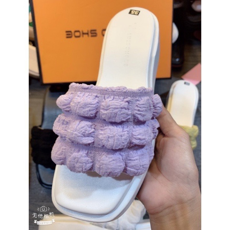 Dép quai ngang nữ mẫu mới đế 2p&amp;5p thời trang mới(Giá sale 80%)