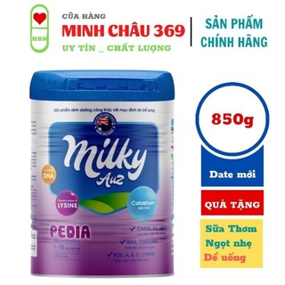 Sữa milky auz pedia 850gr cho trẻ từ 1-15 tuổi