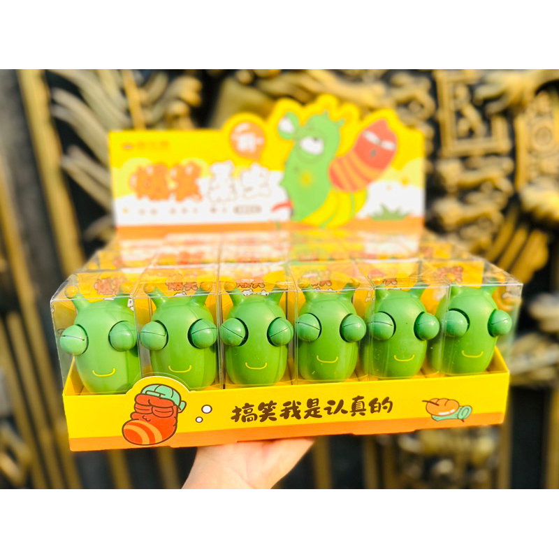 Đồ Chơi Ốc Sên Mắt Lòi Bóp Tay Giảm Stress - 1 Con