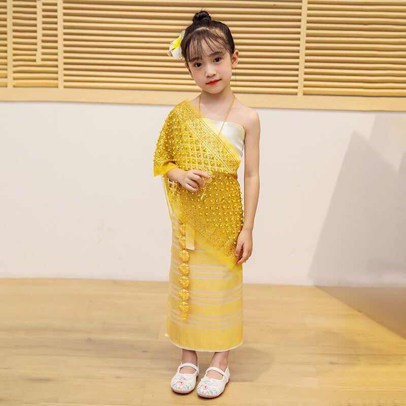 Set Bộ Trang Phục Thái Lan Cho Bé