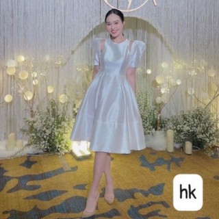 Váy tiểu thư khoét vai full 2 màu đen, trắng sang chảnh đi tiệc, đi làm, đi chơi, đi biển, đi dạo phố( Kèm ảnh thật)