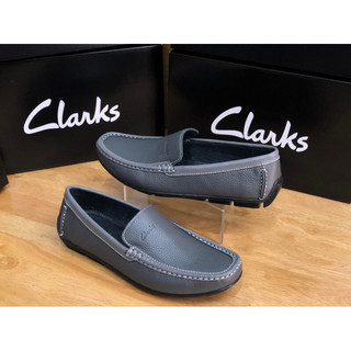 [Bigsize 38-45] - Giày mọi Clark.s nam da mềm trơn