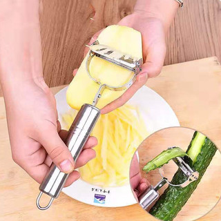Dao bào củ quả 2in1,dao bào rau củ đa năng db35