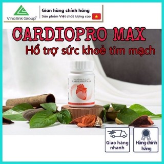 cardiopro max - hỗ trợ tim mạch vinalink