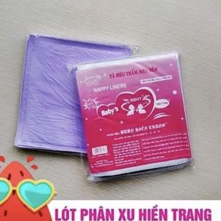 Giấy Lót Tím Phân Su Cho Bé