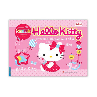 Sách - (Combo 5 cuốn) Sticker Hello Kitty (3-8 Tuổi)