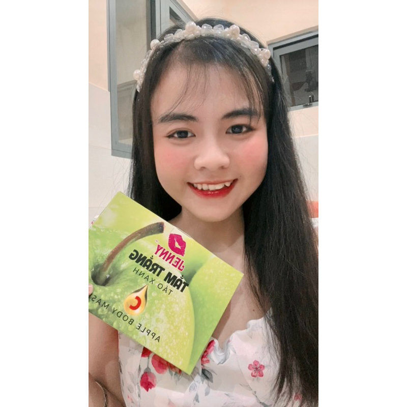 TẮM TRẮNG TÁO XANH JENNY TRẦN MY CÒN 25 SET SALE SẬP SÀN
