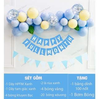Set Trang Trí Đầy Tháng Cho Bé