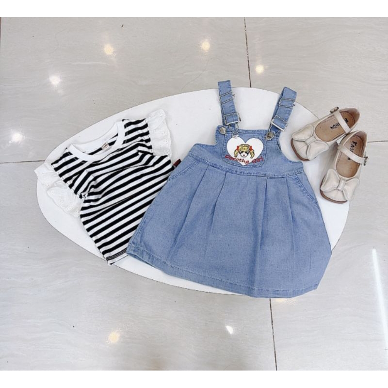 Sét yếm bé gái 9_22kg