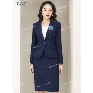 Bộ vest nữ công sở,set vest nữ 2 lớp cao cấp vd0071