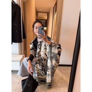 Khăn Quàng Cổ ,Khăn Choàng cổ Dạ Dior Phong Cảnh  làm quà tặng