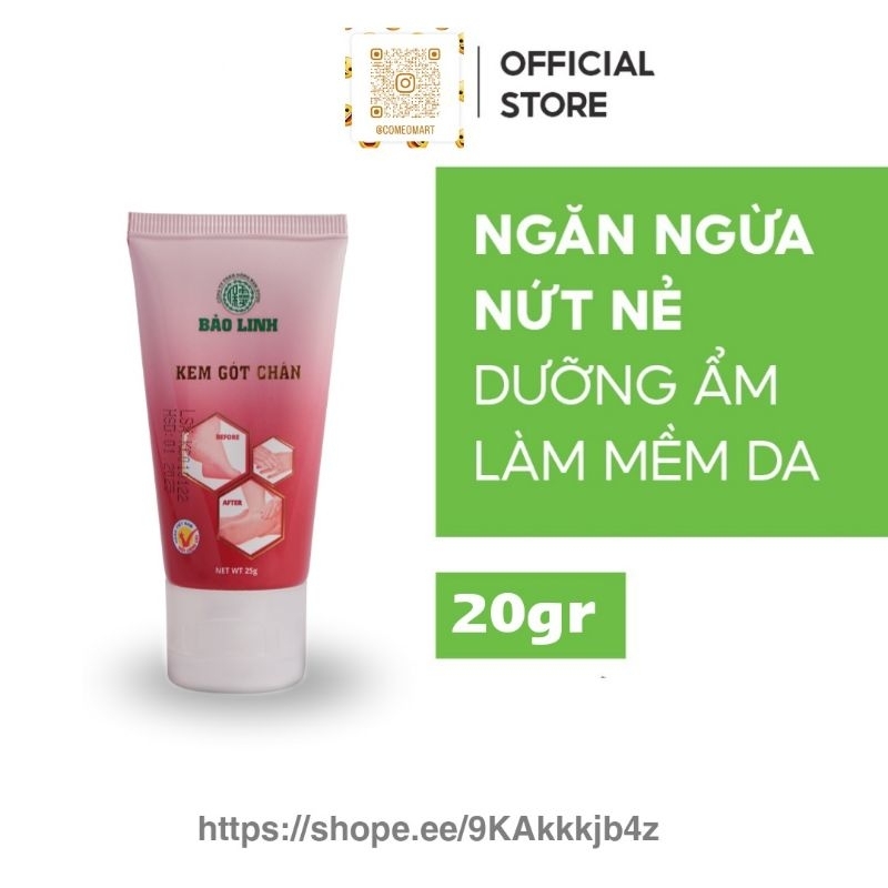 KEM DƯỠNG GÓT CHÂN BẢO LINH