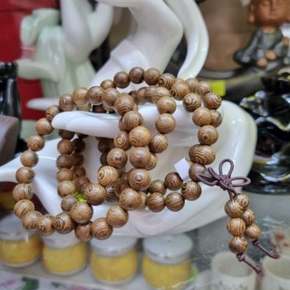 Chuỗi 108 hạt (8li) gỗ vân siêu đẹp