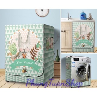 Áo Trùm Máy Giặt Cửa Ngang 8-10kg Chống Nước Chống Nắng Lớp Bạc Cách Nhiệt Tốt