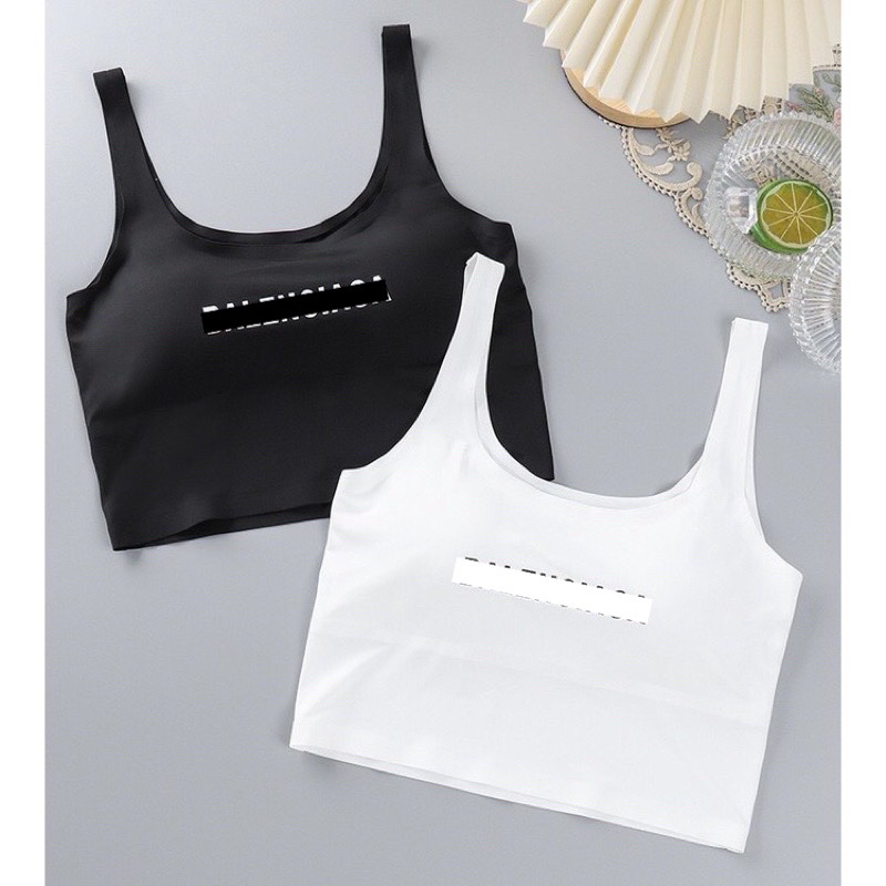 ÁO BRA VẢI SU NỮ 2 MÀU THỜI TRANG MẶC HÀNG NGÀY CO DÃN - THOÁNG MÁT